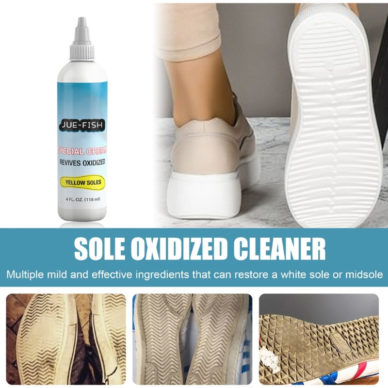 118ml White Shoes Cleaning Sol - огляд і ціна Sole Edge Whitener