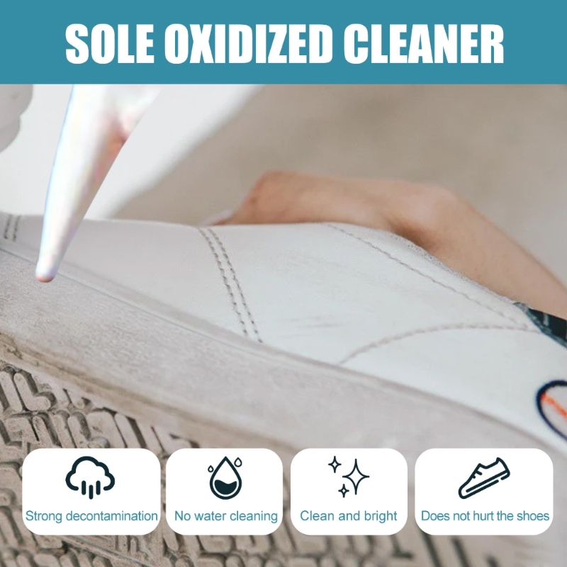 118ml White Shoes Cleaning Sol - огляд і ціна Sole Edge Whitener