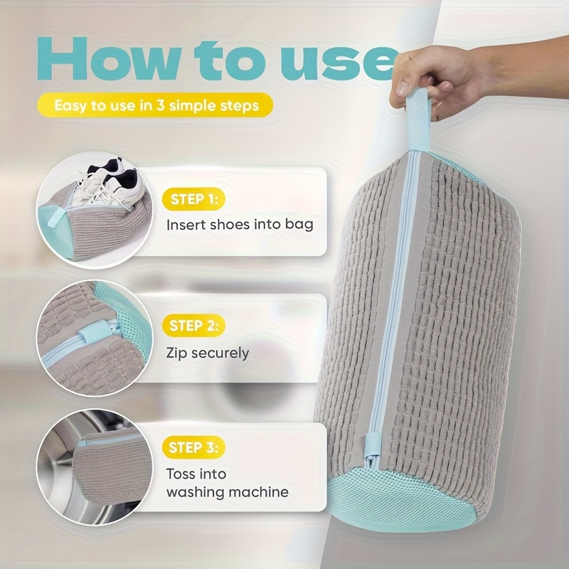2pcs Shoe Washing Bag for Laun - огляд і ціна Sneaker Care Laundry