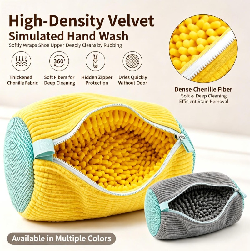 New Chenille Shoe Washing Bag, - огляд і ціна Sneaker Care Laundry