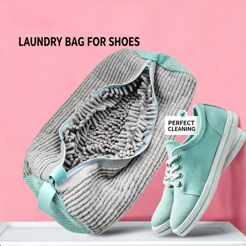 New Chenille Shoe Washing Bag, - огляд і ціна Sneaker Care Laundry