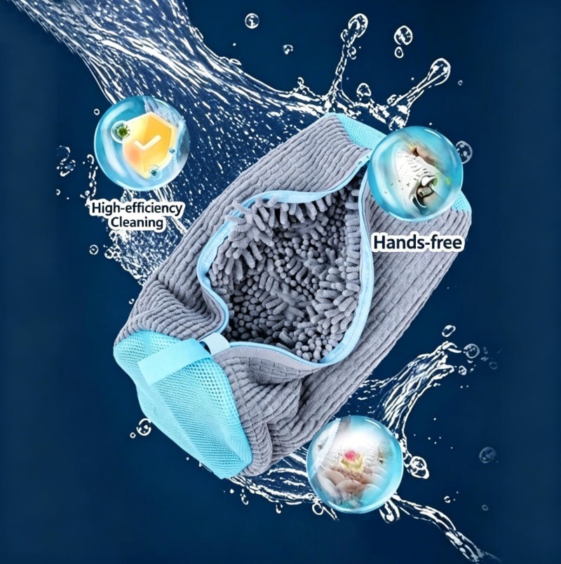 New Chenille Shoe Washing Bag, - огляд і ціна Sneaker Care Laundry